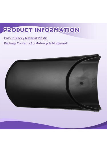 Nayomiglow Motosiklet Aksesuarları Ön Çamurluk Çamurluk Uzatıcısı Suzuki V-strom 800re İçin Çamurluk V Strom 800 Re 2024- Siyah