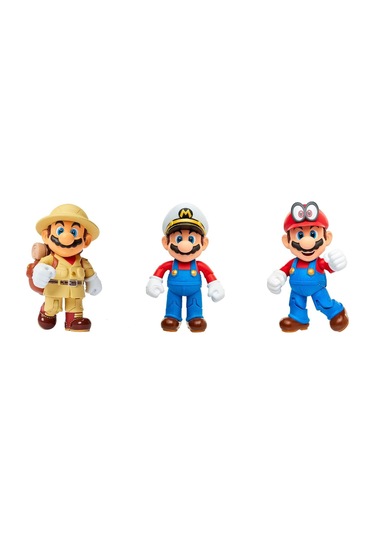 Ni Ntendo Super Mari O Mari O Odyssey Figür Set Lisanslı 3lü Pkt