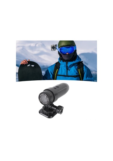 Yaleker Spor Dv Kamerası 170 Geniş Açı Ip67 Su Geçirmez 960p Video Kayıt Cihazı 1280x960 Çözünürlük