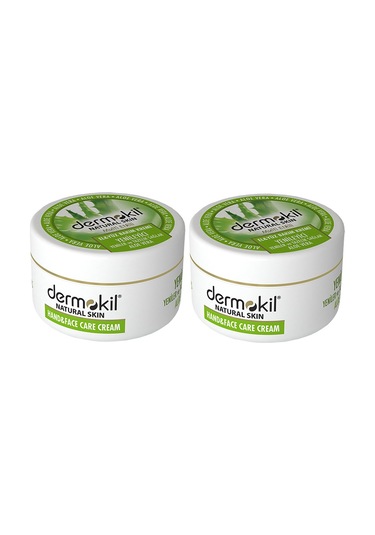 Dermokil Yüz, Vücut ve Doğal El Kremi AloeVera 300 ml x 2 Adet