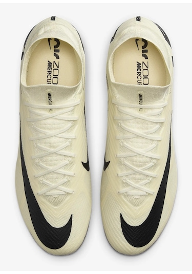 Nike Zoom Superfly 9 Elite Fg Çoraplı Erkek Profesyonel Krampon Krem