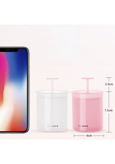 Pembe-taşınabilir Köpük Makinesi Yüz Temizleyici Frother Şişe Şampuan Vücut Yıkama Fıskiye Bardağı Köpük Temiz Araçları Banyo Aksesuarları