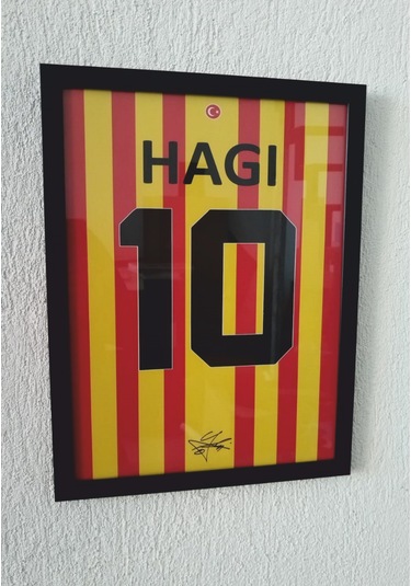 Hagi Forma Tasarımlı Poster Tablo Çerçeve 2 MM Camlı 21x30 CM