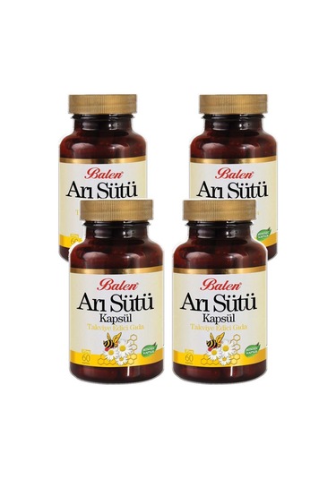Balen Arı Sütü Kapsül 375 Mg 60 Kapsül 4 Adet