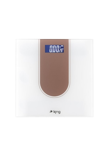 KİNG HERA DİJİTAL CAM BANYO BASKÜLÜ HBB-820 BEYAZ