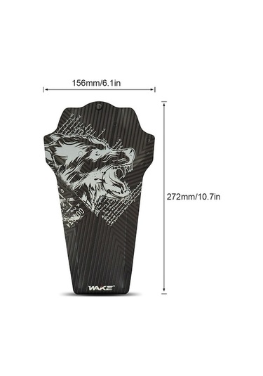 Pazly Takım Seti Renkli Bisiklet Çamurluk Koruyucu Ön Ve Arka Lastik Koruma 1 Ly Çok Renkli Çok Renkli