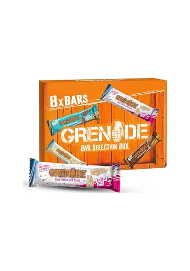Grenade Protein Bar Selection Box 8 60 Gr Bars