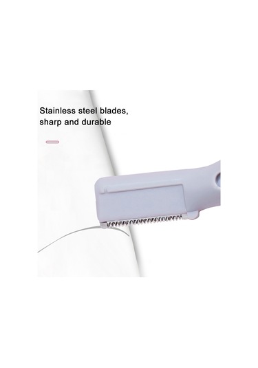 Sones Kaş Düzeltici İçin 10 Adet Paslanmaz Çelik Microblading Bıçağı Gri