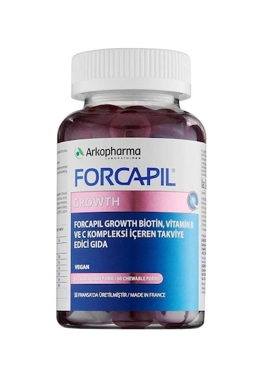 Forcapil Growth 60 Çiğneme Tableti