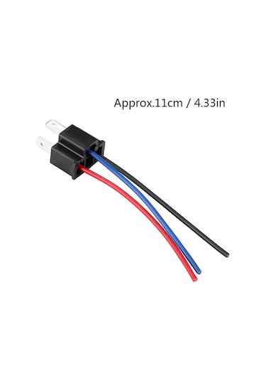 Geeroyoo H4 Erkek Uçlu Fener Kablosu, Genişletme/değiştirme Adaptörü, Pvc Malzeme, Isı Dayanıklı, Kolay Kurulum, Plug & Play