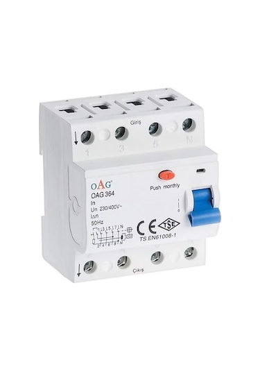 Oag 40-30 Trifaze Kaçak Akım