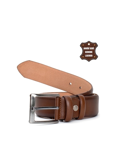 Pierre Cardin Pc401 Erkek 4 Cm Hakiki Deri Kemer Camel Camel