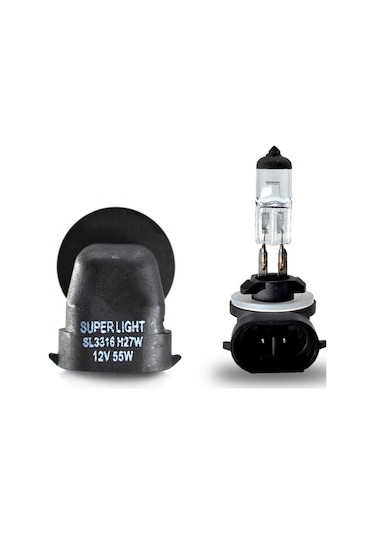 12V 55W H27 Standart Far Ampulü 881 Pipo L Tip