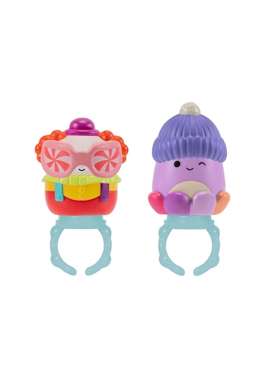 Squish-a-longs 8 Figür + Yüzük Set Seri 1 Al0082