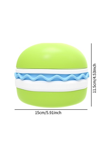 Suntek Hamburger Yavaş Besleyici Köpek Kabı Yaratıcı