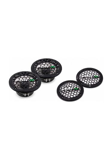 16cm Hoparlör Kapağı - For-x Logolu Plastik Midrange Hoparlör Kapak 16 Cm - 2 Adet