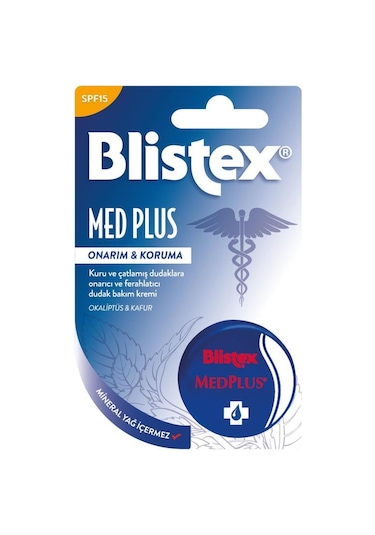 Blistex Kuruyan Ve Çatlayan Dudaklara Yoğun Bakım Kavanoz Medplus Jar 7 ML