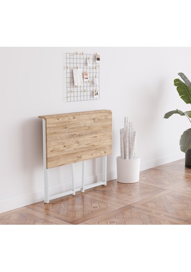 FahrettinKüçük Work001 Katlanır Çalışma Masas 120 CM Beyaz41 FahrettinKüçük Work001 Katlanır Çalışma Masas 120 CM Beyaz41