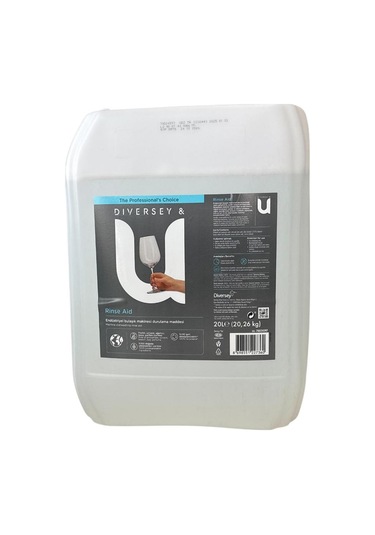 Diversey Endüstriyel Bulaşık Makinesi Durulama Parlatıcı Maddesi 20kg