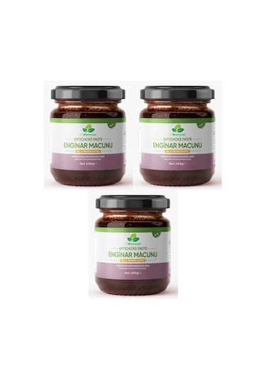 Dr. Natural Enginar Macunu Pekmez ve Bal Katkılı Bitkisel Macun 3 x 240 G