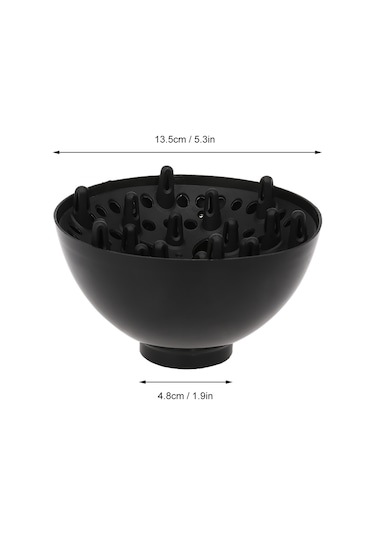 Wezone Saç Kurutucu Diffüzyörü - Kıvırcık Saçlar İçin Isı Dağıtıcı Korumalı Fön Ek Aksesuarı