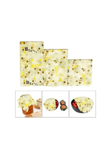 Suntek Ekmek Sarma Için Balmumu Gıda Sargıları Sıfır Atık Arı