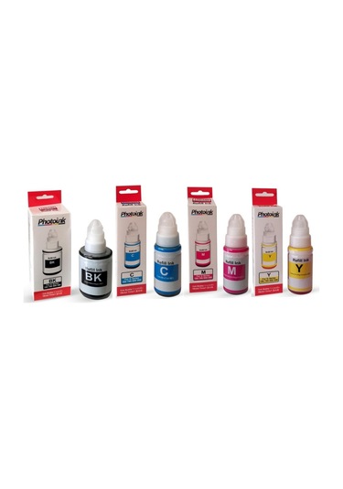 Photoink Canon G3410 4 Renk Mürekkep 135 Ml - 70 Ml Gı-490