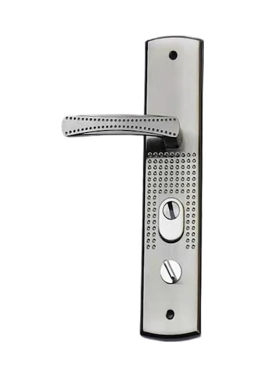 Neevoyu Gizlilik Kilidi Alüminyum Kilitli Kapı Kolu, Ev Odaları/banyolar İçin, Sol/sağ El Uyumlu, Kolay Kurulum, Ev Gereçleri Aksesuarı