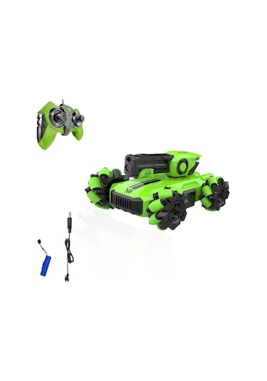 Syr-666-805 Kumandalı Şarjlı 2.4g Çiftli Akrobat Savaşcı Araba