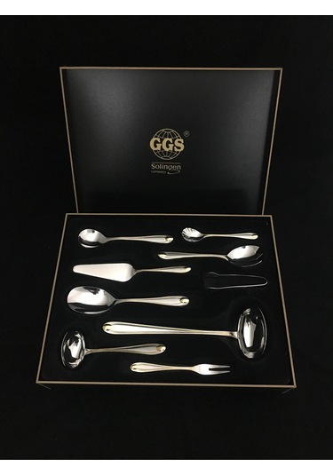 Ggs Solingen Çatal Kaşık Bıçak Set 96 Parça Monıka Parlak Altın