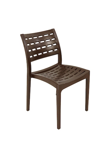 Depootoptan Mandella Cafe Sandalye (2 Adet) Kahverengi