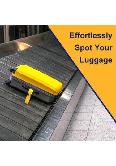 Besthome1 6 Adet Rehber Plastik Bagaj İsim Kartı Tanımlayıcıları Seyahat Çantası Etiketleri