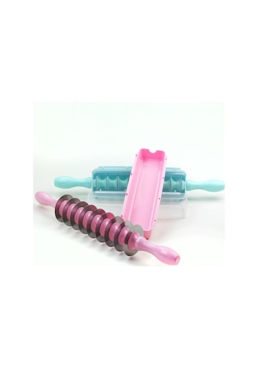 Mantı Merdane Mantı Kesme Merdanesi 9 Bıçaklı Mantı Yapma Aleti 9 Diğer