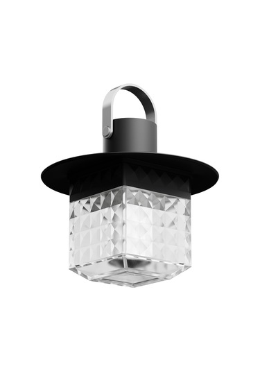 Led Kamp Işığı Çok Fonksiyonlu Kamp Alanı Feneri 2 Siyah Siyah