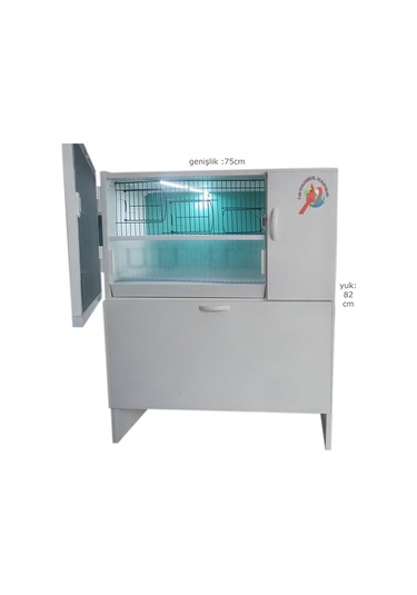İstanbul Kafes Model 7Dy Pvc Kuş Dolabı