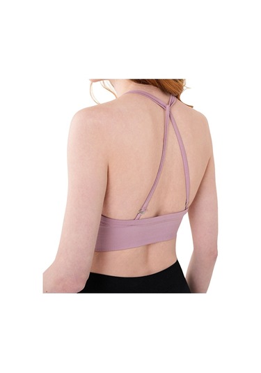 Musclecloth Nova Seamless İpli Bra Pembe