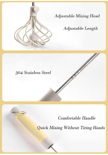 Ulzyvf Paslanmaz Çelik Çırpma Teli - Otomatik, Dayanıklı, Pratik Diğer