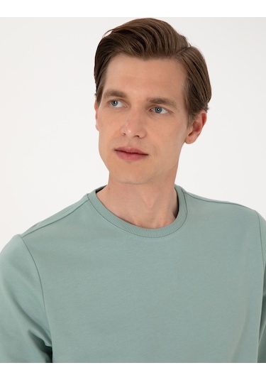 Pierre Cardin Erkek Çağla Sweatshirt 50314054-vr016 Çağla