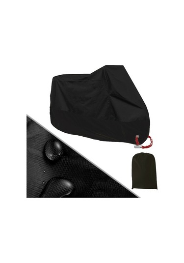 Primepickings 190t Motosiklet Yağmur Kapakları - Toz Geçirmez, Uv Dayanıklı, M Siyah Diğer