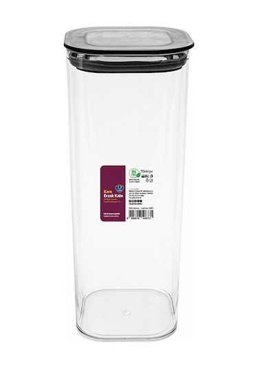 3 Lü Kare Erzak Kabı Seti 1.7 Lt.