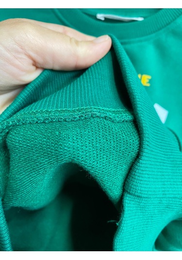 Aysbebe Snook Sloganlı Çocuk Eşofman Takım Unısex Yeşil