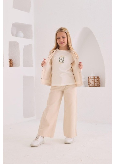 Cıchlıd Kız Çocuk 3 Lü Takım 25ycıchlıd-4000-003 Bej