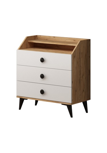 Ronda Şifonyer Atlantik Çam-beyaz Atlantik Çam-beyaz