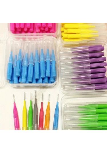 Willowhaven Dentcare 25 Adet Gül Ara Yüz Fırçası, Diş Arası Temizleme Oral Bakım