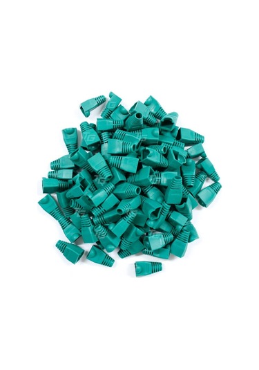 Polaxtor Rj45 Cat5 Cat6 Kılıf 100 Adet - Yeşil