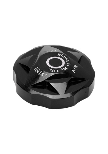 Xindoker Alüminyum Bisiklet Ön Fıçça Hava Odası Kapağı - Anti-korozif Korumalı, Hafif, Kolay Kurulum, Siyah Buhar Tıkacı Kapağı Tamiri İçin Siyah