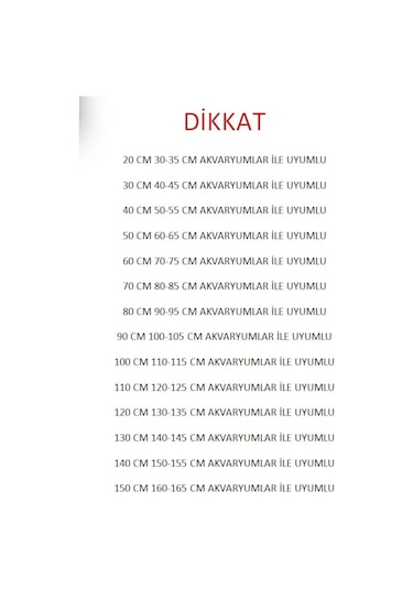 Shark Akvaryum Aydinlatma 4 Sira Osram Marka Ledli 566770147