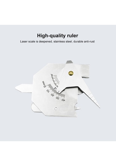 Hjc40b Paslanmaz Çelik Kaynak Muayene Ölçer Ölçme Cetveli