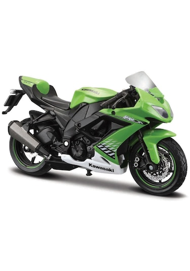 Kawasaki Ninja Zx-10r Model Motorsiklet 1/18 Model Motosiklet