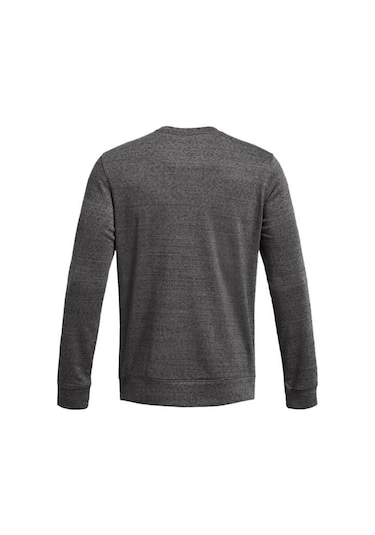 Under Armour Rival Terry Lc Crew Erkek Sweatshirt 1370404-025 Gri